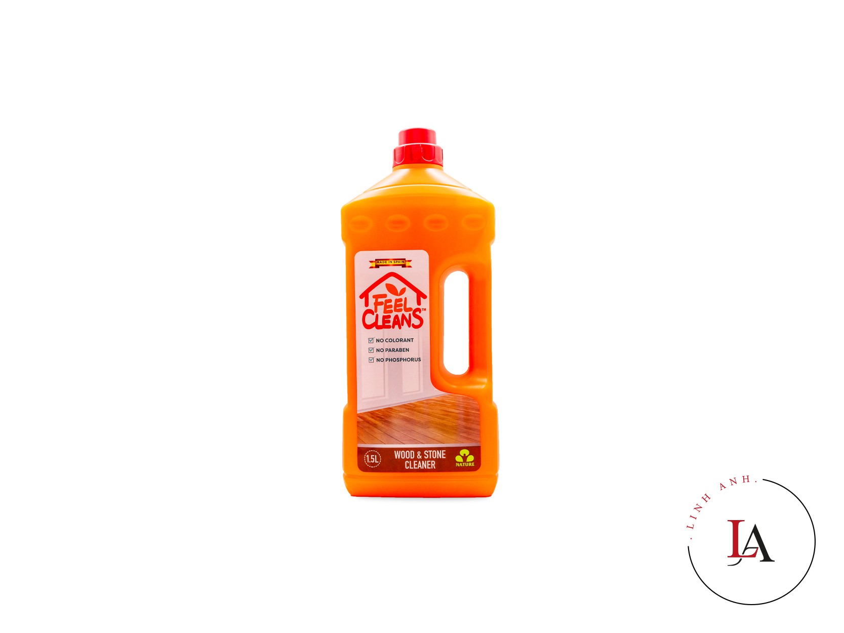 Nước lau sàn gỗ và đá Feel Cleans 1.5L